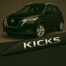 Frisos Laterais Nissan KICKS 2016 a 2025 – Modelo Ponta Facão em Todas as Cores