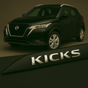 Frisos Laterais Nissan KICKS 2016 a 2025 – Modelo Ponta Facão em Todas as Cores