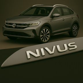 Frisos Laterais Volkswagen NIVUS 2020 a 2025 – Modelo Ponta Facão em Todas as Cores