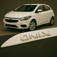 Frisos Laterais Chevrolet ONIX 2013 a 2019 – Modelo Ponta Facão em Todas as Cores