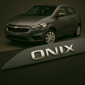 Frisos Laterais Chevrolet ONIX 2013 a 2019 – Modelo Ponta Facão em Todas as Cores