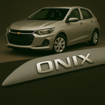 Frisos Laterais Chevrolet ONIX 2013 a 2019 – Modelo Ponta Facão em Todas as Cores