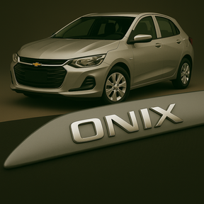 Frisos Laterais Chevrolet ONIX 2013 a 2019 – Modelo Ponta Facão em Todas as Cores