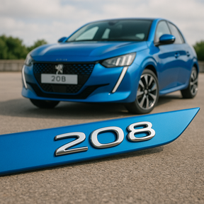 Frisos Laterais Peugeot 208¨  2020 a 2025 – Modelo Ponta Facão em Todas as Cores