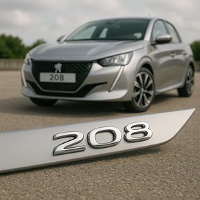 Frisos Laterais Peugeot 208¨  2020 a 2025 – Modelo Ponta Facão em Todas as Cores