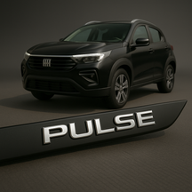 Frisos Laterais Fiat PULSE 2021 a 2025 – Modelo Ponta Facão em Todas as Cores