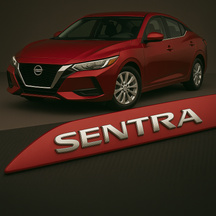Frisos Laterais Nissan SENTRA 2017 a 2025 – Modelo Ponta Facão em Todas as Cores