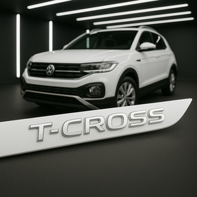 Frisos Laterais Volkswagen  T-CROSS 2019 a 2025 – Modelo Ponta Facão em Todas as Cores