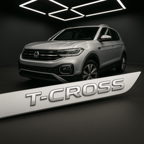 Frisos Laterais Volkswagen  T-CROSS 2019 a 2025 – Modelo Ponta Facão em Todas as Cores