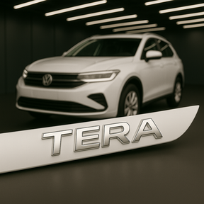 Frisos Laterais Volkswagen TERA 2025 – Modelo Ponta Facão em Todas as Cores