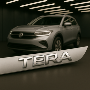 Frisos Laterais Volkswagen TERA 2025 – Modelo Ponta Facão em Todas as Cores