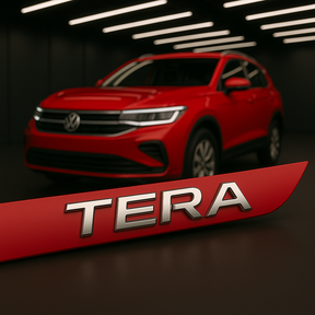Frisos Laterais Volkswagen TERA 2025 – Modelo Ponta Facão em Todas as Cores