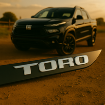 Frisos Laterais Fiat TORO 2016 a 2025 – Modelo Ponta Facão em Todas as Cores