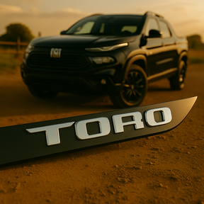 Frisos Laterais Fiat TORO 2016 a 2025 – Modelo Ponta Facão em Todas as Cores