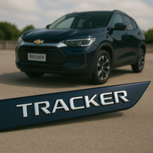 Frisos Laterais Chevrolet TRACKER 2020 a 2025 – Modelo Ponta Facão em Todas as Cores