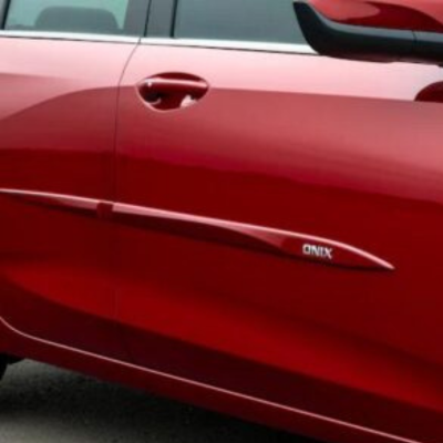 Frisos Laterais Chevrolet ONIX 2020 a 2025 – Modelo Ponta Facão em Todas as Cores