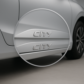 Frisos Laterais Honda City 2022 a 2025 – Modelo Ponta Facão em Todas as Cores