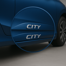 Frisos Laterais Honda City 2022 a 2025 – Modelo Ponta Facão em Todas as Cores