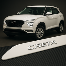 Frisos Laterais Hyundai CRETA 2017 a 2025 – Modelo Ponta Facão em Todas as Cores