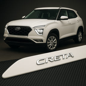 Frisos Laterais Hyundai CRETA 2017 a 2025 – Modelo Ponta Facão em Todas as Cores