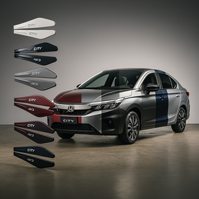 Frisos Laterais Honda City 2022 a 2025 – Modelo Ponta Facão em Todas as Cores