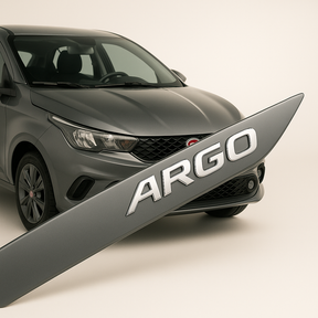 Friso Lateral -Fiat ARGO Cinza Strato ¨2017 a 2025¨ ( Ponta Facão )